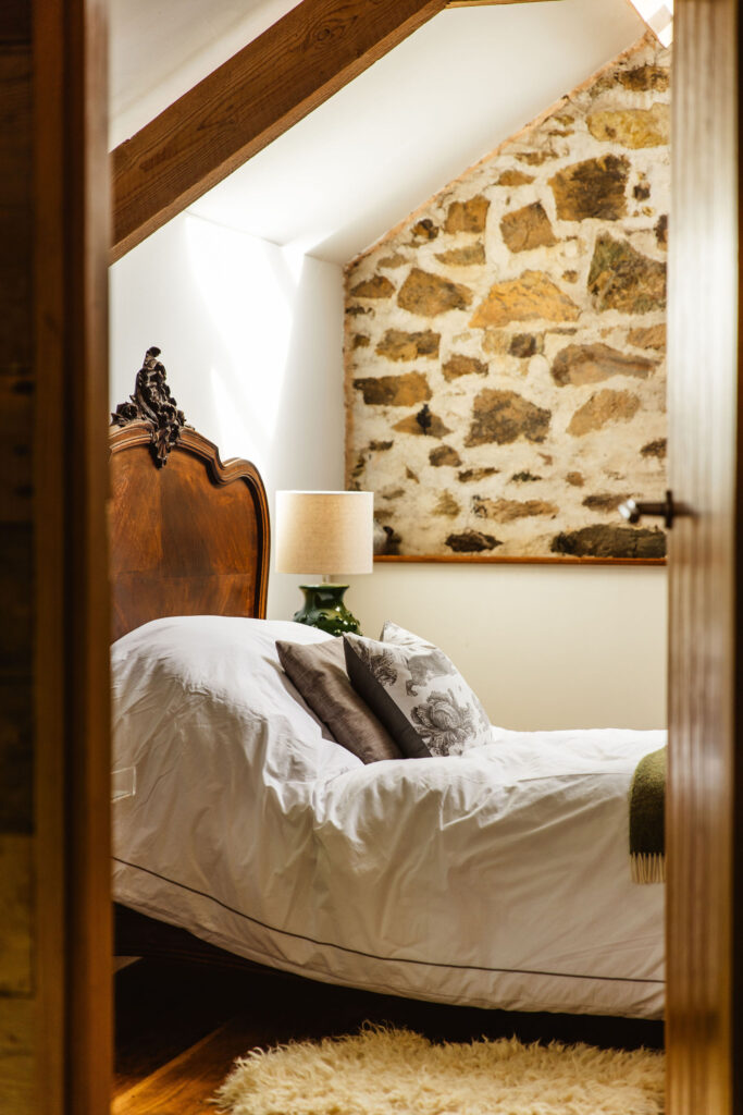 the bedroom at the granary