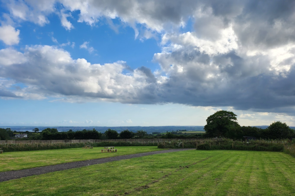 Camping at Harlings Farm Devon