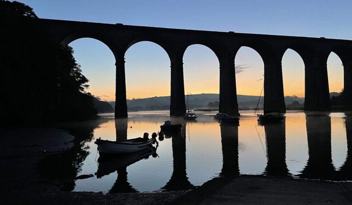 The viaduct at St Germans